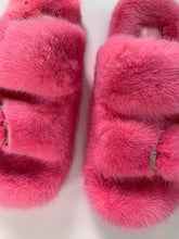 Women’s Colorful Genuine Mink Shoes / Slides