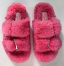 Women’s Colorful Genuine Mink Shoes / Slides
