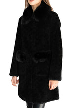 Women’s Long Shearling and Fox Fur Jacket