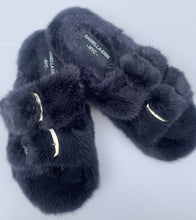 Women's and Men's Genuine Mink Shoes / Slides