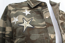 Camouflage Jacket with Stars