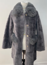 Women’s Long Shearling and Fox Fur Jacket