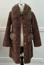 Women’s Long Shearling and Fox Fur Jacket