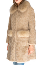 Women’s Long Shearling and Fox Fur Jacket