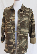 Camouflage Jacket with Large Sequin Wings